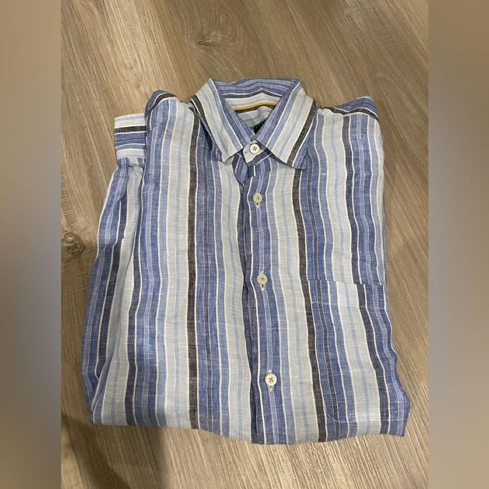 Robert Talbott Linen Shirt - image 1